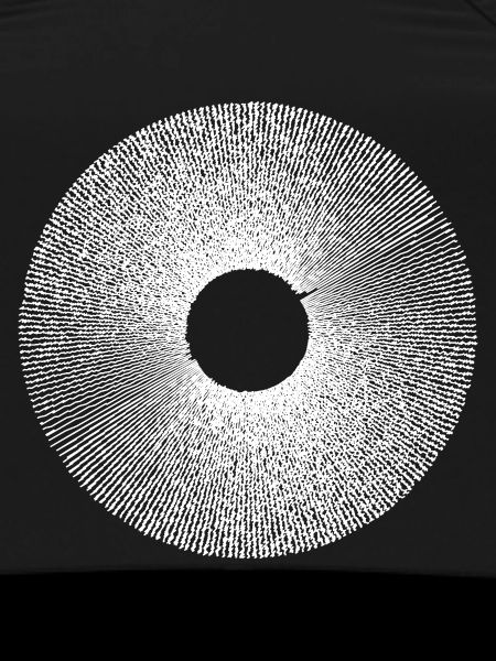 Iris-Ringburst-Radialmuster