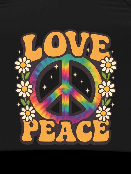 Love Peace 70s Retro