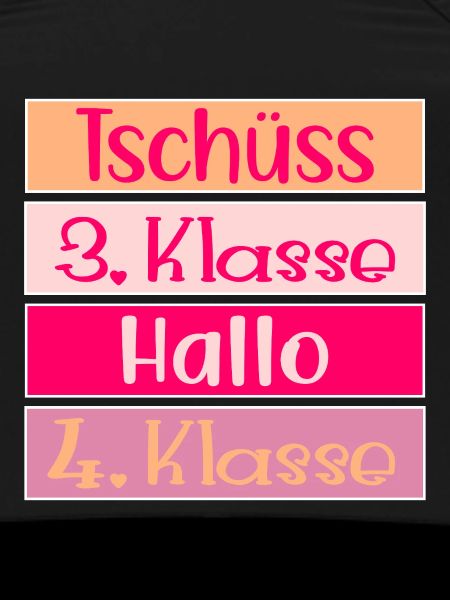 Hallo Viertklässlerin - Grundschule
