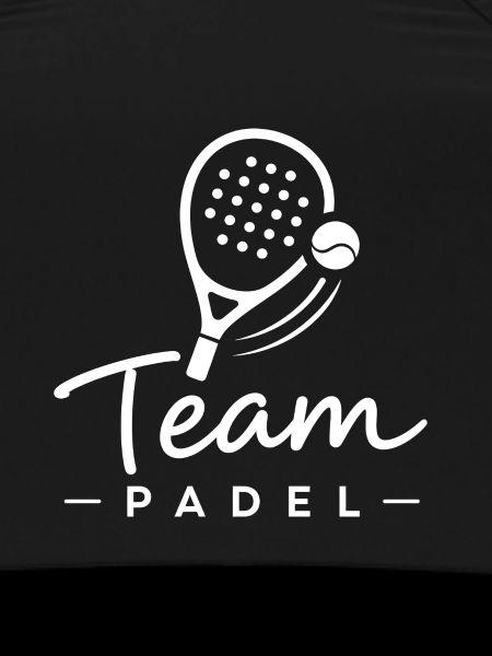 Team PADEL with padel racket