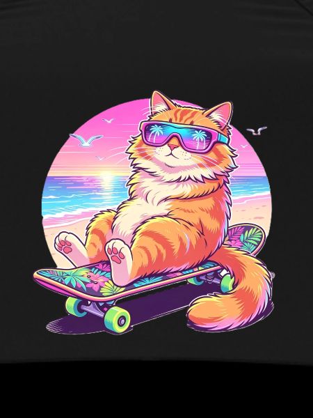 Cat Skateboard Sunglasses