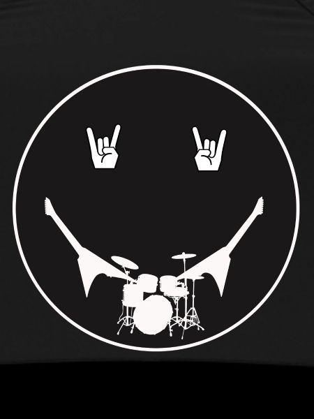 Rocking Drum Silhouette
