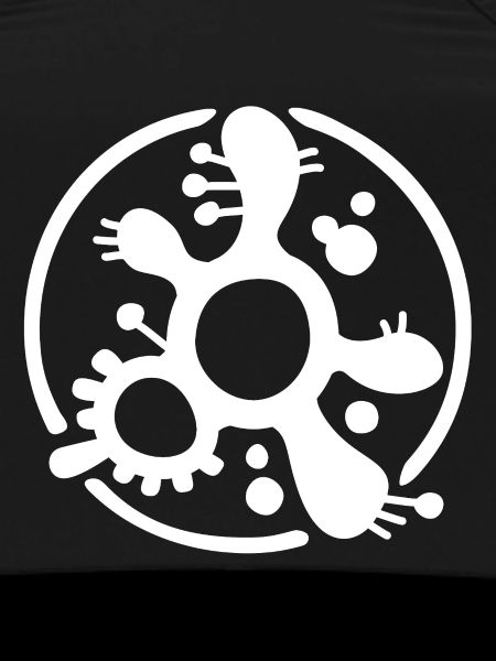 Protozoan Fragment Logo (White)