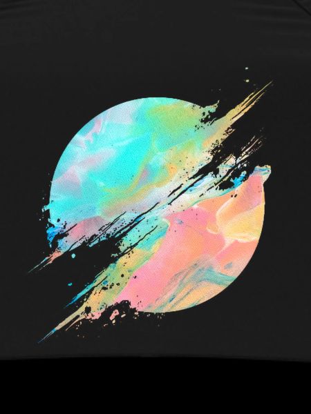 Pastel Rainbow Abstract Splash
