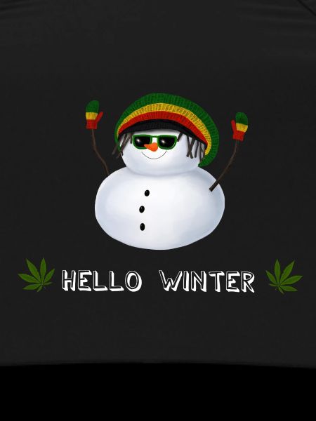 Hello Winter - Rasta Schneemann