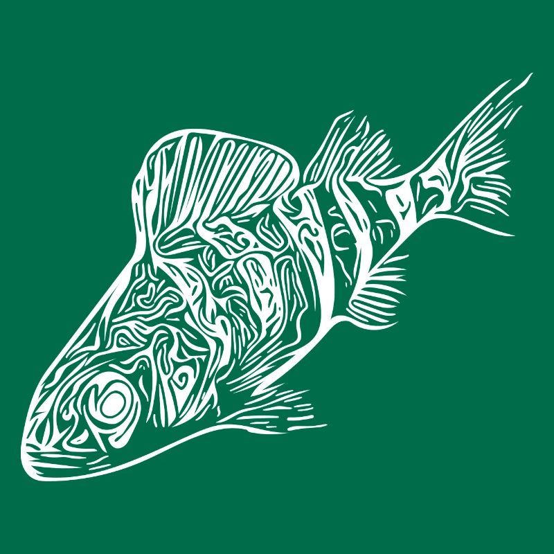 Conception de poisson perche pour les pêcheurs de carnassiers