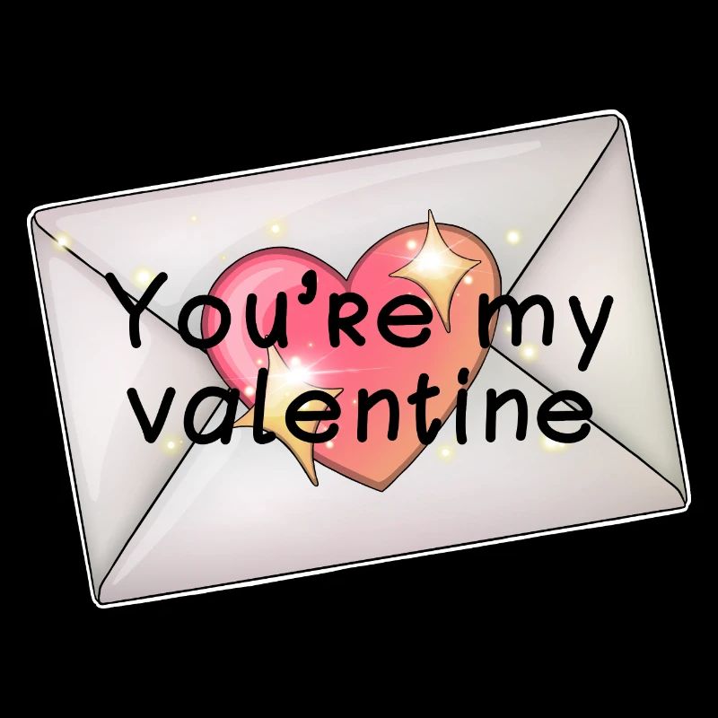 Du bist mein Valentinstagsumschlag