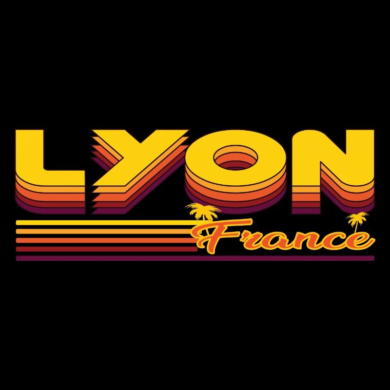 Lyon, summer holiday design