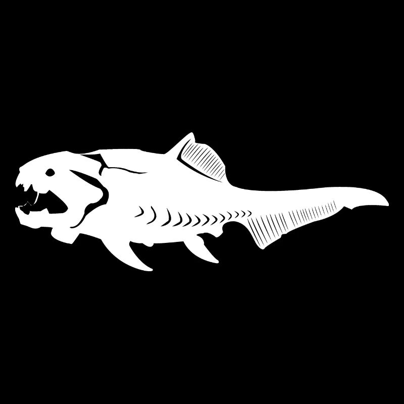 Dunkleosteus Poisson préhistorique du Dévonien