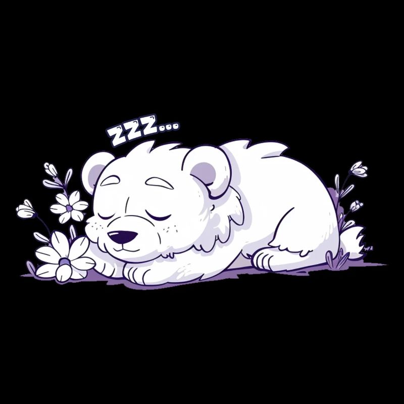 Sleeping Bear - Sticker