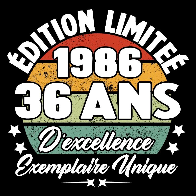 Cadeau 36 ans d'excellence / Édition limitée 1986