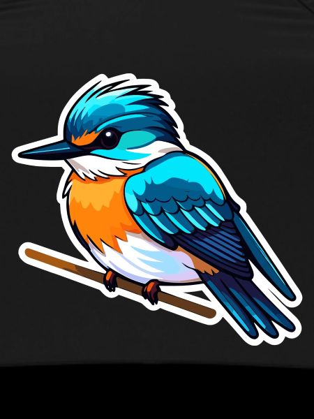 Kingfisher Bird Drawing