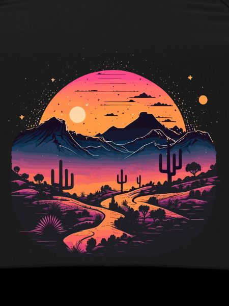 Synthwave Desert