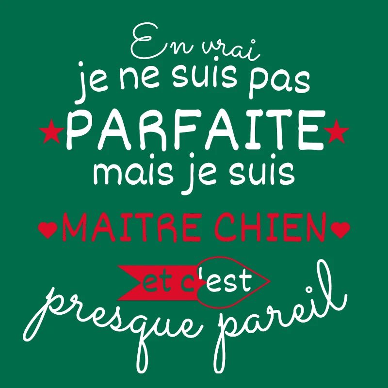 Pas parfaite mais Maitre chien