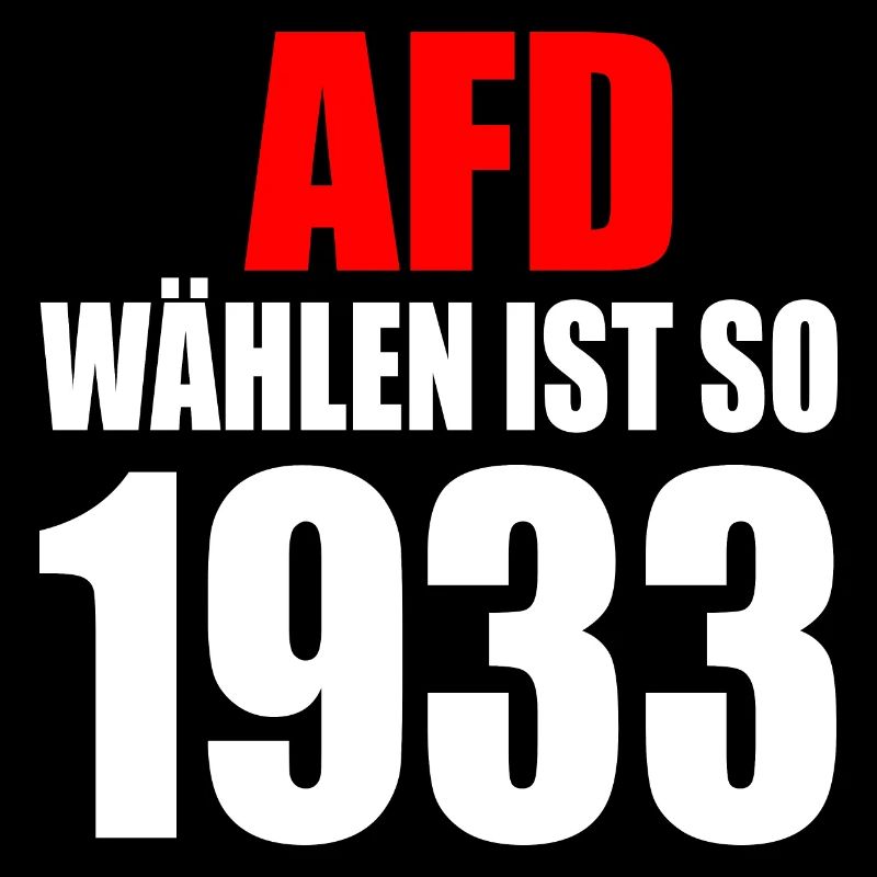 Afd wählen ist so 1933