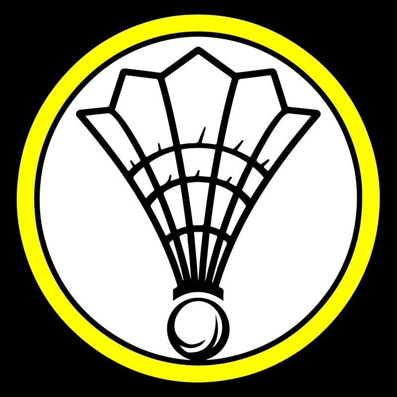 Badminton Symbol Mannschaft