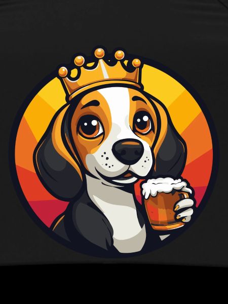 Beagle Dog Beer Comic