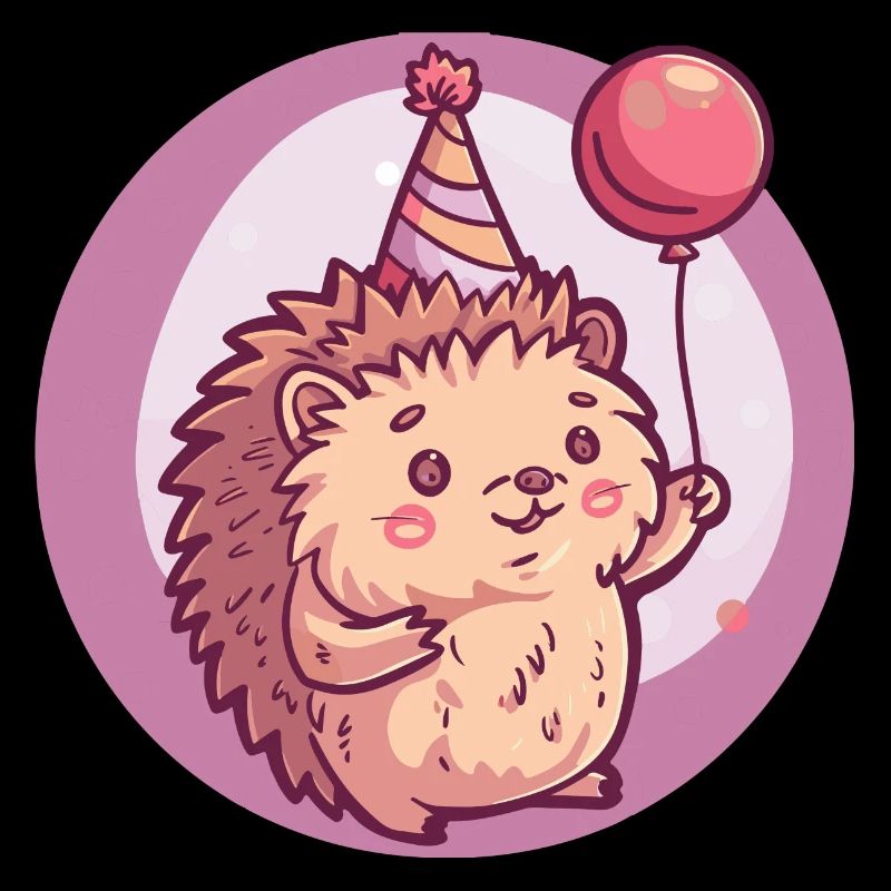 Hérisson Anniversaire Bande Dessinée