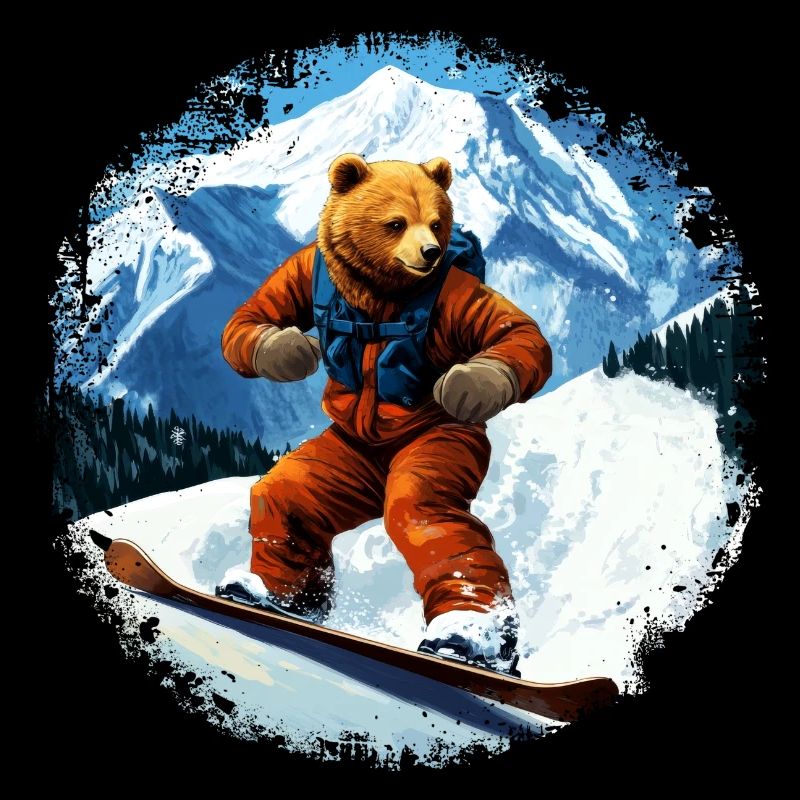 Bären Snowboard