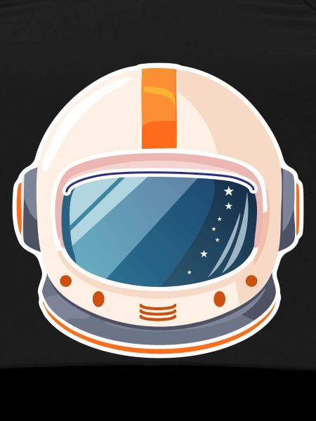 Retro space helmet