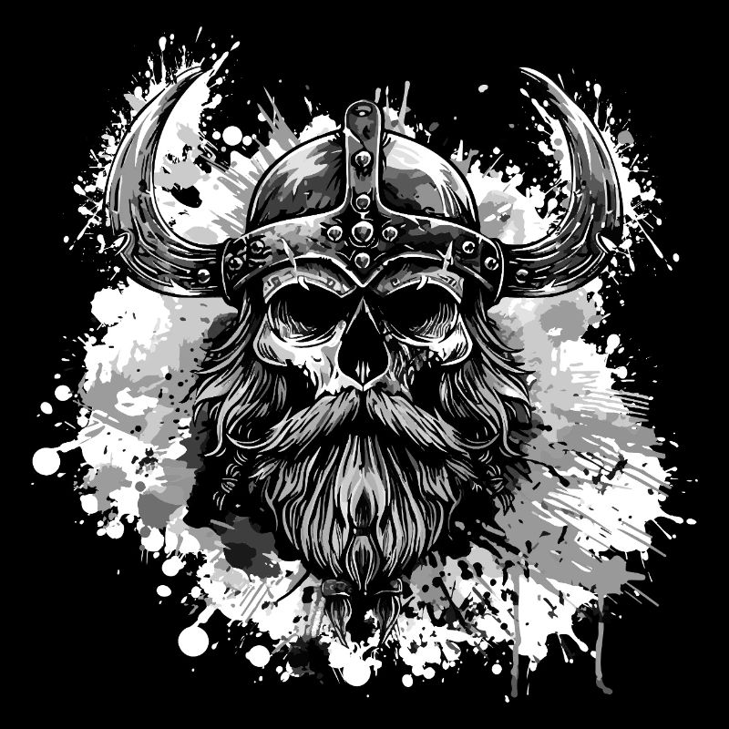 Wikinger Totenkopf
