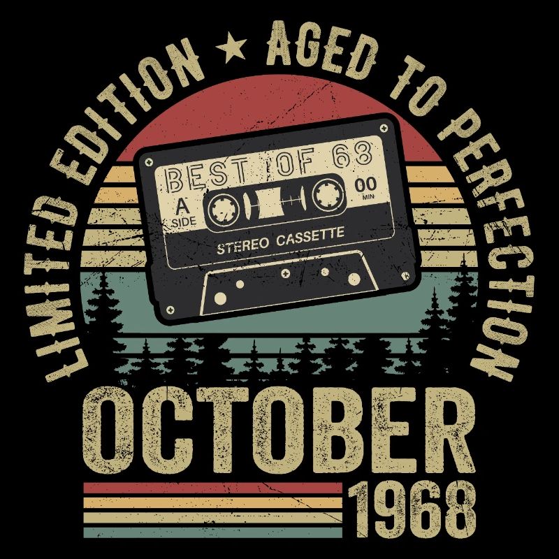 Oldtimer Oktober 1968 Geburtstag Geschenk Oktober