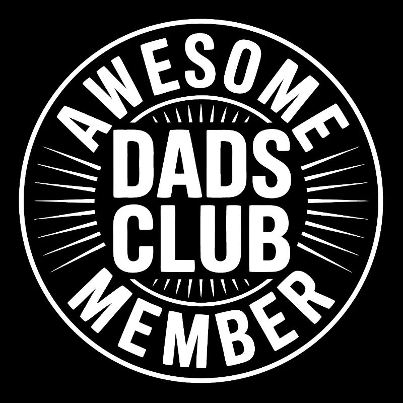 Väterclub Mitglied Abzeichen