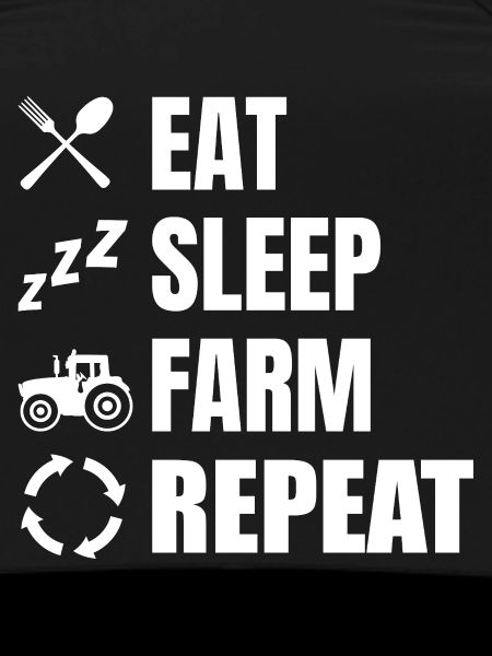 Eat, sleep, plough, repeat