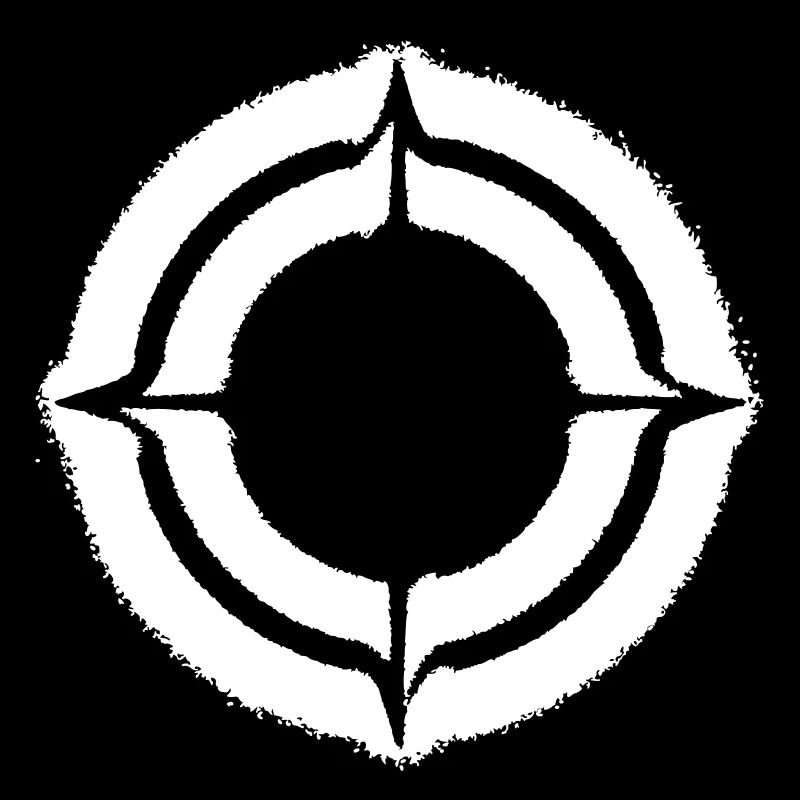 Crosshair Target Grunge Vector