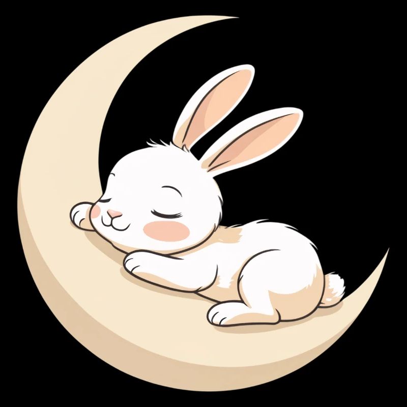 Rêve de lapin lunaire