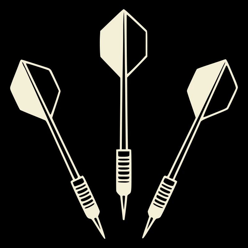 Drei Dartpfeile - Darts Set