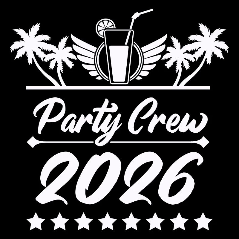 Party Crew 2026 Palmen