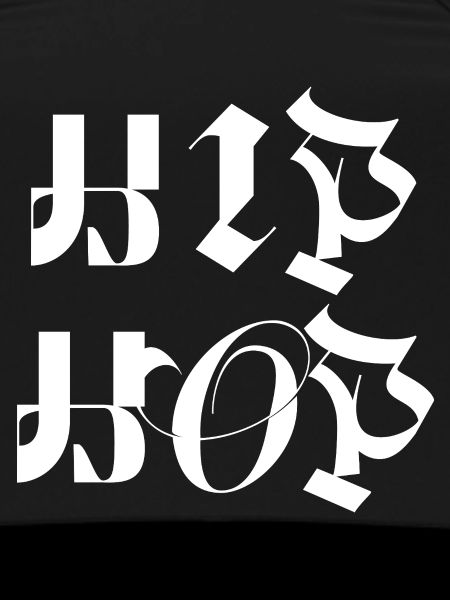 Hip Hop simple bold logo