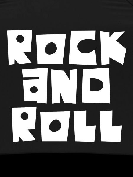 Rock'n'Roll-Blocktypografie