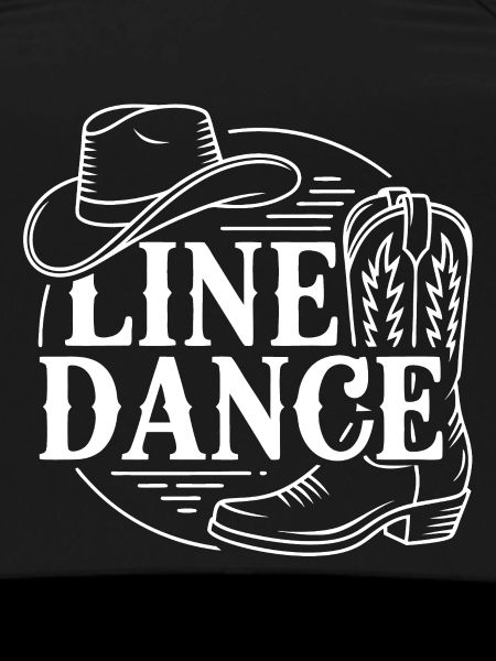 Line Dance Western Boots Hut
