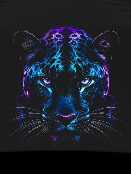 Blauer Lila-Wolkenleopard – Panther