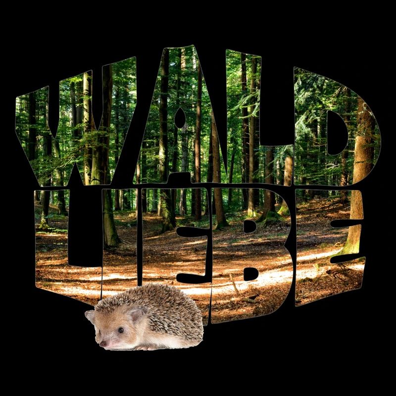 Forest 20 Amour de la forêt avec hérisson