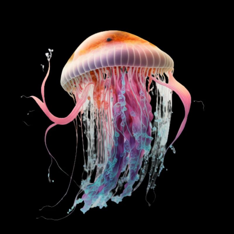 Jellyfish Power: coloré et élégant