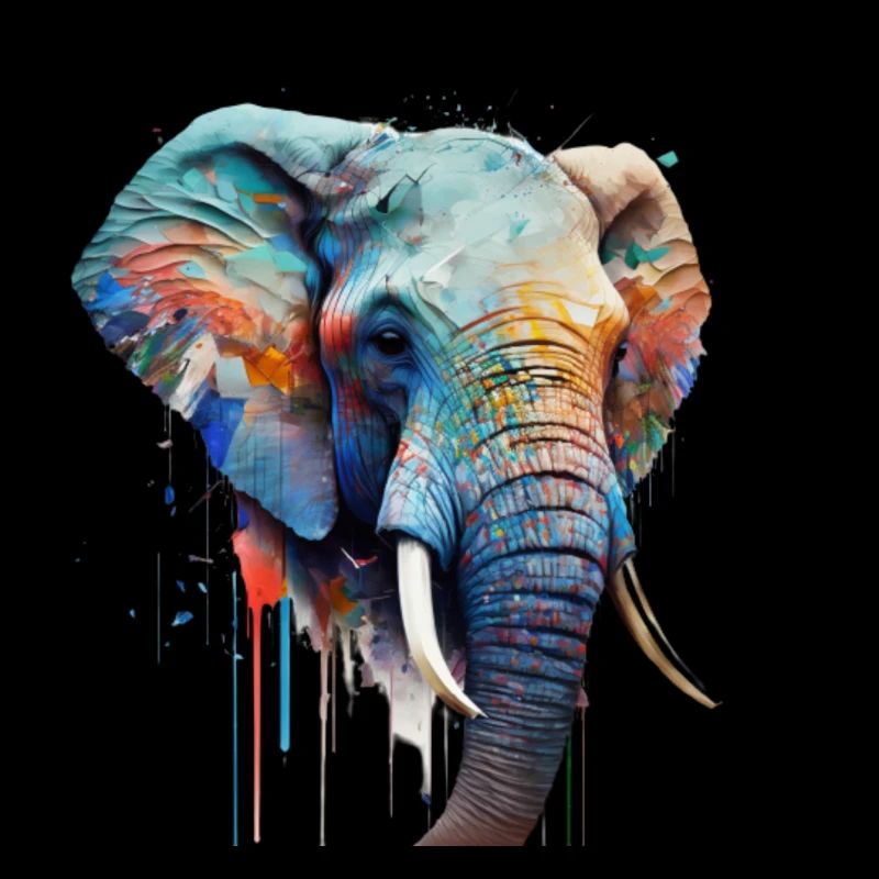 Sauvage et libre - éléphant