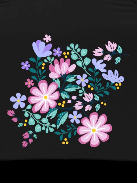 FLEURS roses et violettes