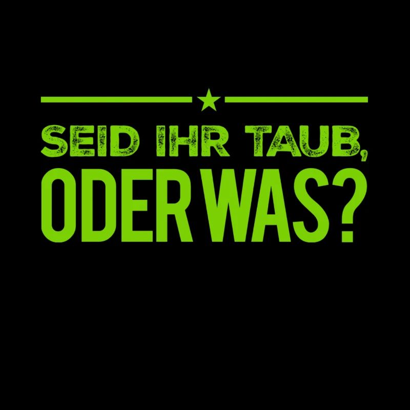 ignoriert ihr mich?