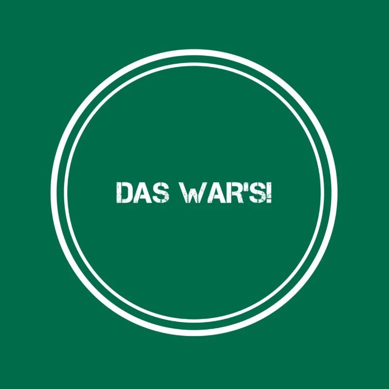 das war es