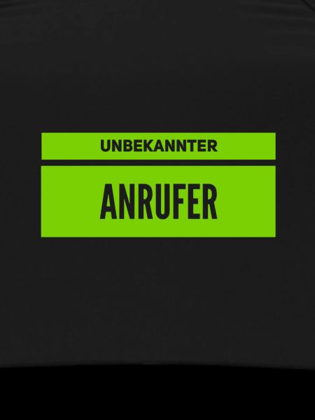 wer ruft da an?