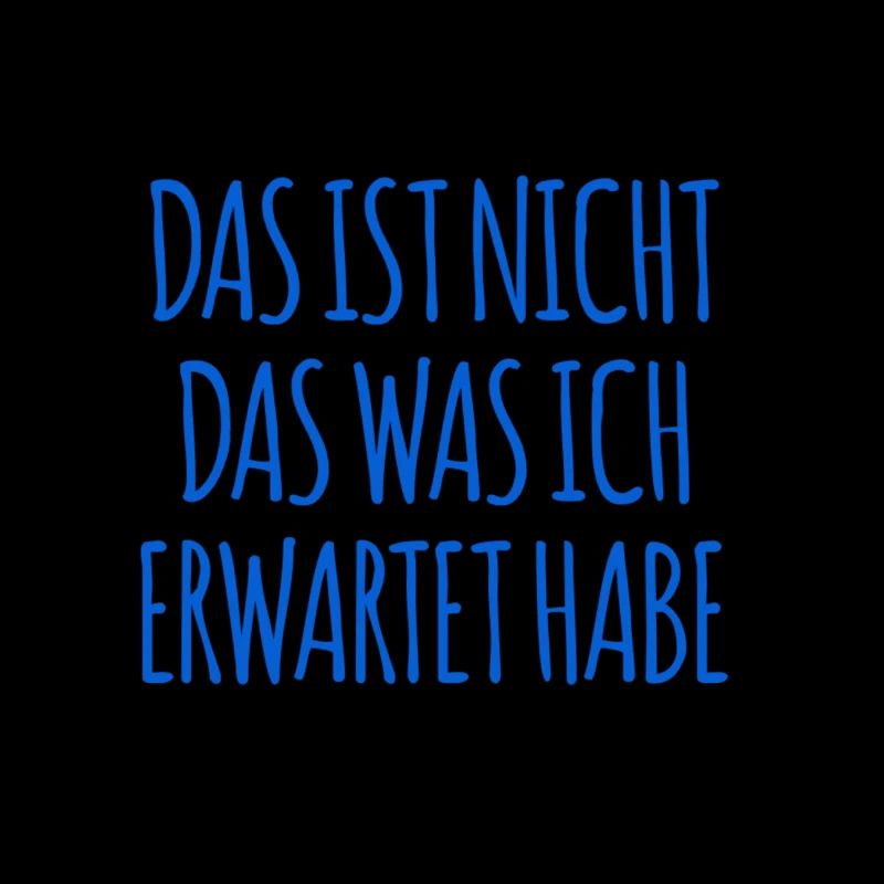 wie unerwartet