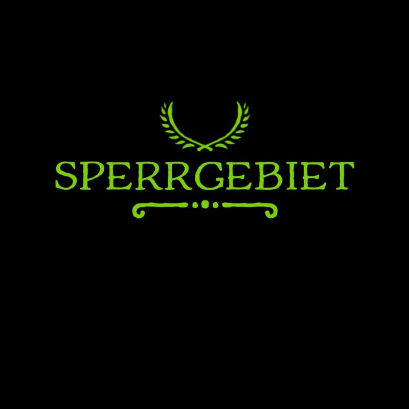 das ist Sperrgebiet