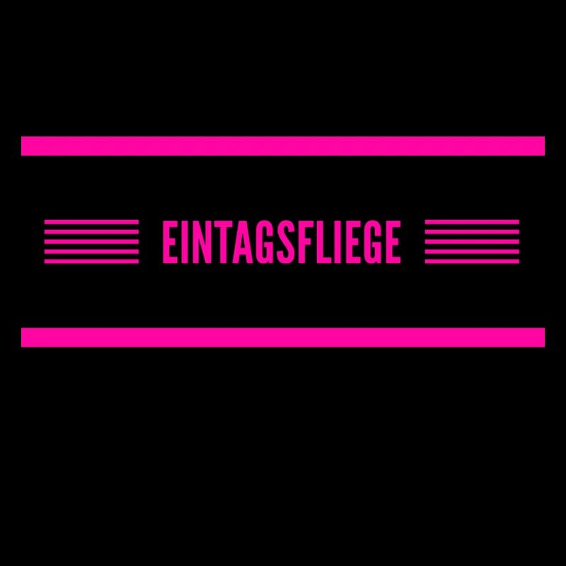 vor dir steht eine Eintagsfliege