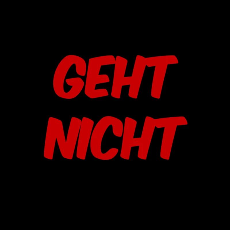 ich kann nicht
