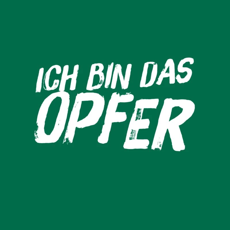 vor dir steht ein Opfer