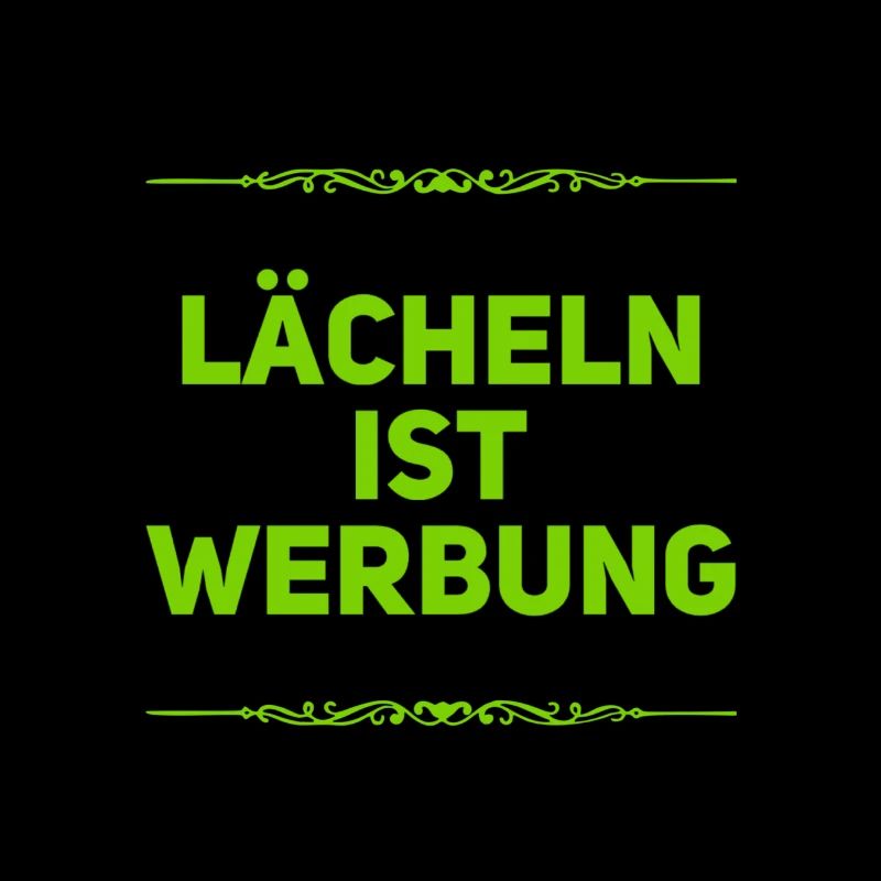lächeln ist genial