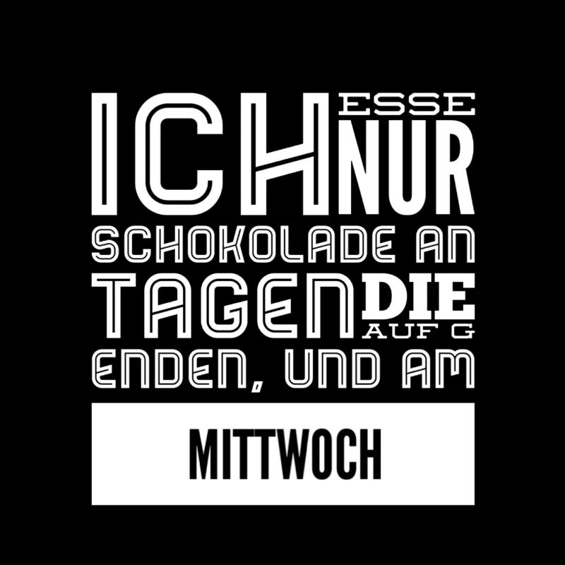 ich stehe auf Schokolade